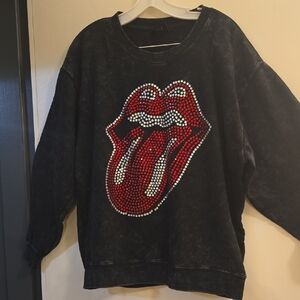 The Rolling Stones Black Sweatshirt